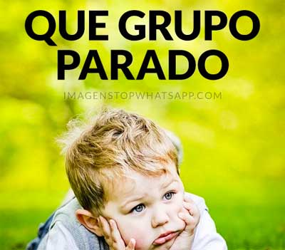 Grupo parado... - Status e Imagens