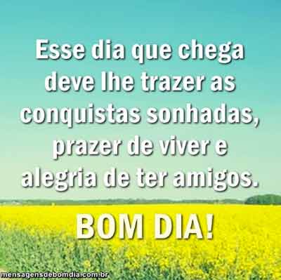 Esse dia que chega... - Status e Imagens
